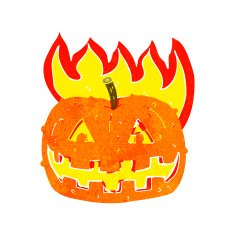 Cartoon Pumpkin N55