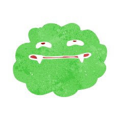 cartoon vampire cloud N3