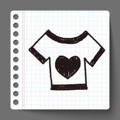 clothes doodle drawing N11