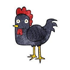 Cartoon Chicken N83