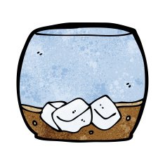 cartoon whisky in glass N5