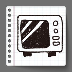 microwaves doodle drawing N5