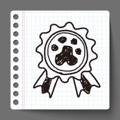 pet medal doodle N8