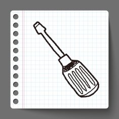 Screwdrivers doodle N7
