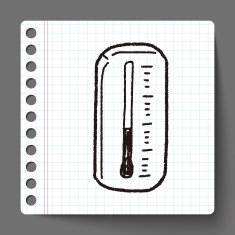 thermometer doodle N15
