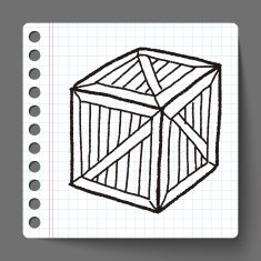 wood box doodle N6