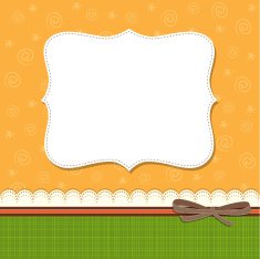 Cool template frame design for greeting card N23