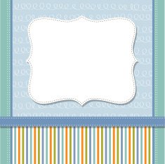 Cool template frame design for greeting card N31