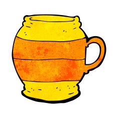 cartoon big mug N7