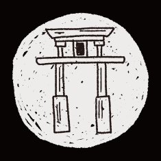 Japan Arch doodle N5