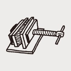 jaw vice doodle N12