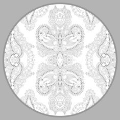 coloring book page for adults - zendala joy to older N6