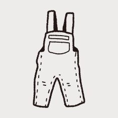 overalls doodle N14