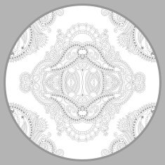 coloring book page for adults - zendala joy to older N17