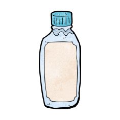 cartoon drink bottle N3