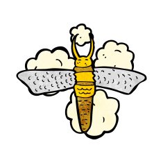 cartoon bug N51