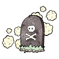 Cartoon Grave N13