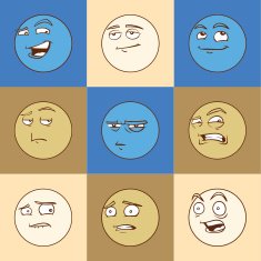 emotional faces