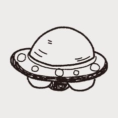 UFO Doodle N12