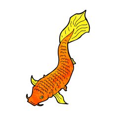 Cartoon Fish N136