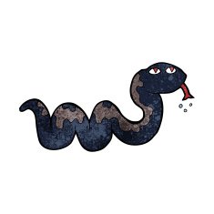 Cartoon Snake N159