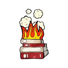 cartoon old books N12