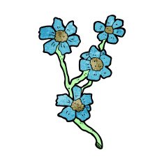 Cartoon Flowers N62