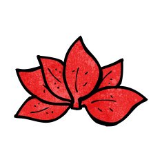 cartoon leaves symbol N7