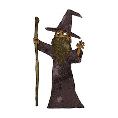 cartoon spooky wizard N3
