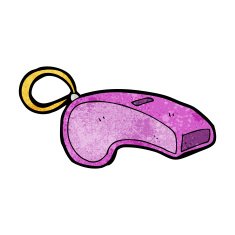 cartoon whistle N16