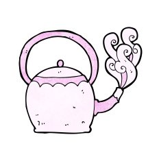 Cartoon Tea Pot N13