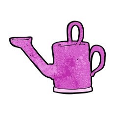watering can cartoon N13