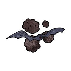Cartoon Bat N26