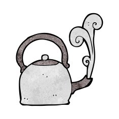 cartoon old kettle N7