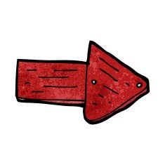 cartoon pointing arrow symbol N3