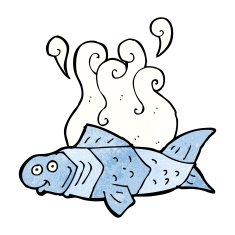 cartoon funny fish N24