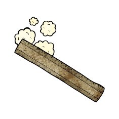 cartoon wooden ruler N12