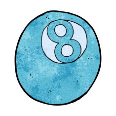 cartoon pool ball N5