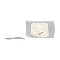 cartoon spilled oil N10