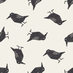 crow doodle N6