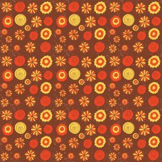 Seamless vintage pattern 8 Vector illustration