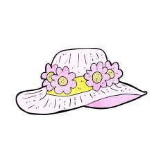 cartoon summer hat N15