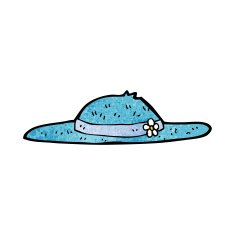 cartoon summer hat N16