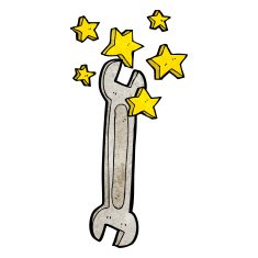 cartoon spanner N29
