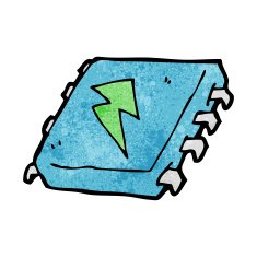 cartoon computer chip N19