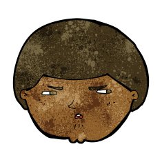cartoon annoyed man N53