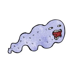 Cartoon Ghost N130