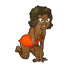 cartoon funny sexy woman N7
