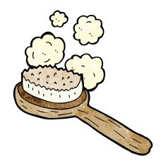 cartoon old brush N7
