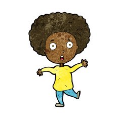 cartoon startled person N5